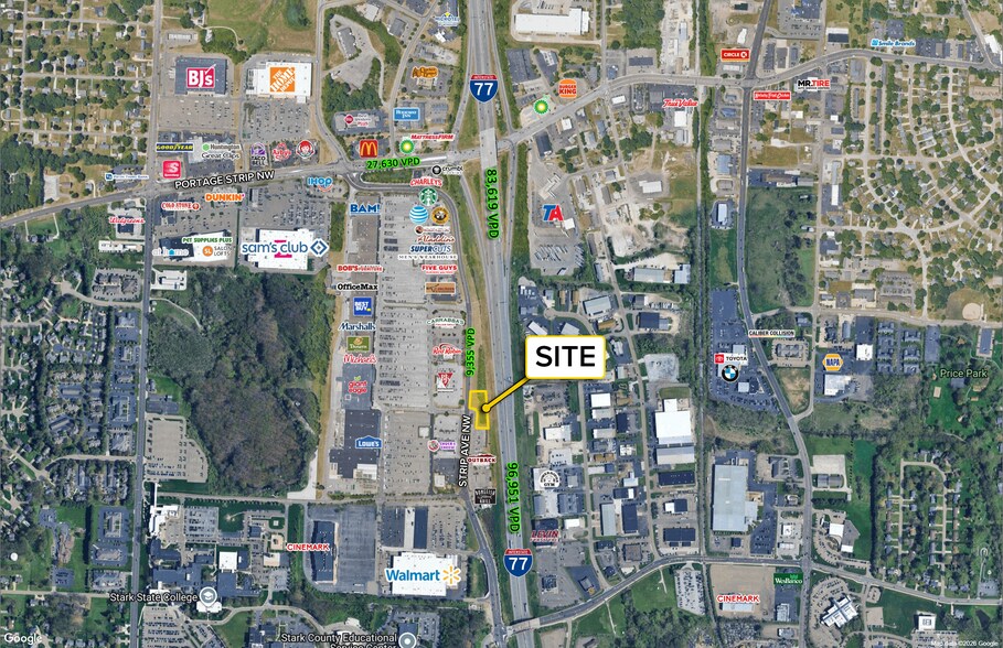 Primary Photo Of 6365 Strip Ave NW, North Canton Land For Lease