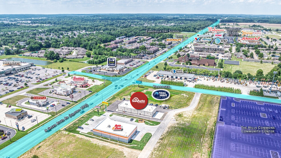 More Photos Of 2801 N Green River Rd, Evansville General Retail For Sale