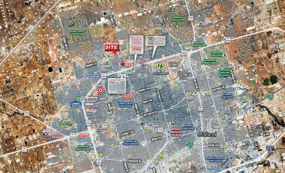 More Photos Of 4727 N Midkiff Rd, Midland Land For Lease