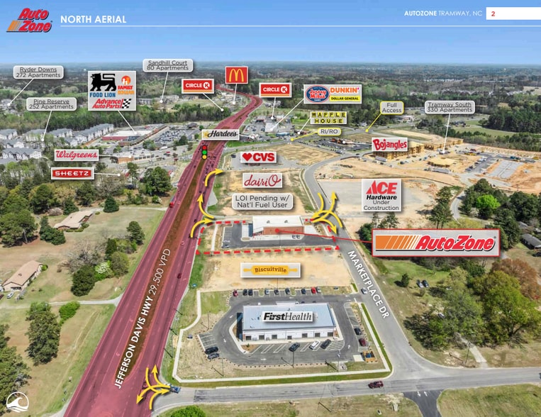 More Photos Of 115 Marketplace Dr, Sanford General Retail For Sale