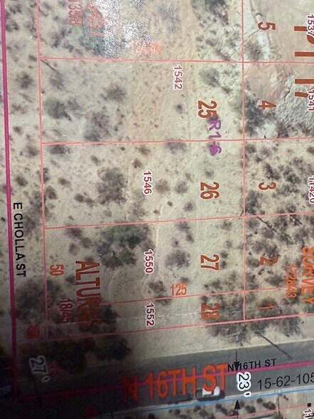 More Photos Of 1546 Cholla Street, Phoenix Land For Sale