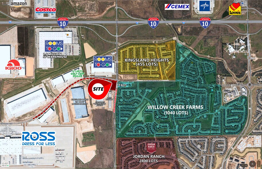 More Photos Of 30625 Kingsland Blvd, Brookshire Storefront For Lease