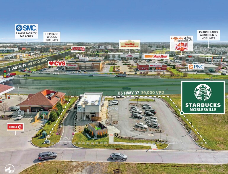 More Photos Of 14528 Herriman Blvd, Noblesville Fast Food For Sale