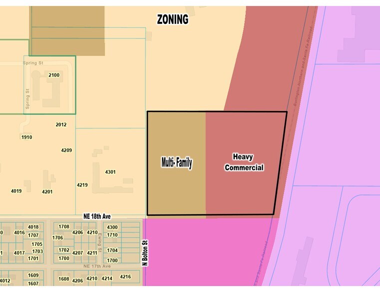 More Photos Of NE 18th & N Bolton St NEC Ave, Amarillo Land For Sale