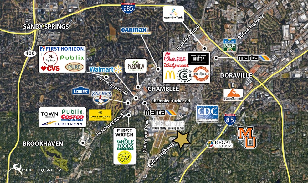 More Photos Of 4391 Buford Hwy, Chamblee Land For Lease