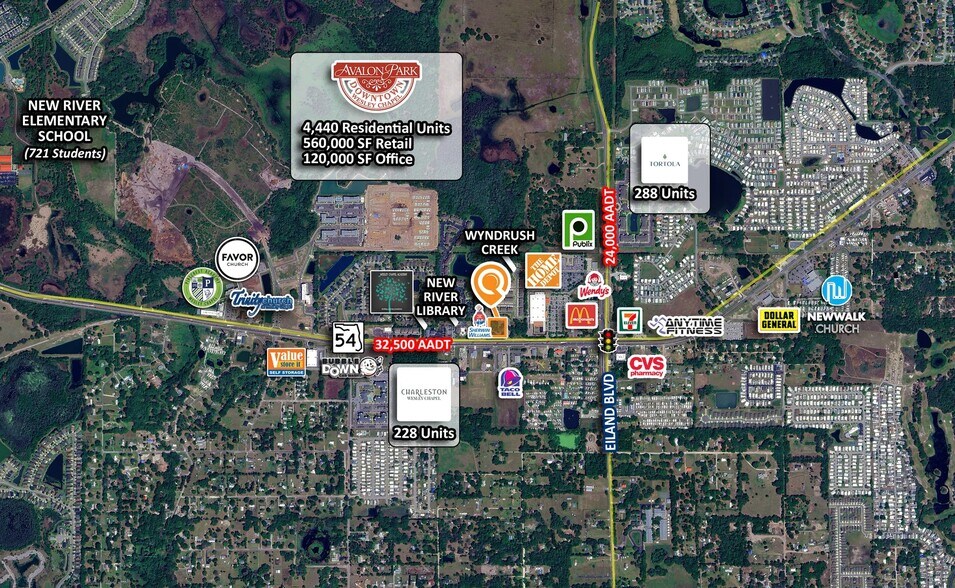 More Photos Of NWC Point Cypress Blvd Blvd, Wesley Chapel Land For Sale