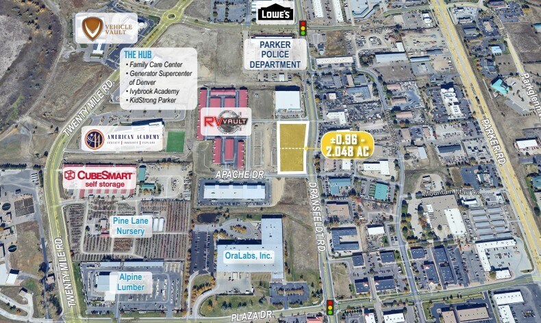 Primary Photo Of NWC Dransfeldt Rd & Apache Dr Pl, Parker Land For Sale