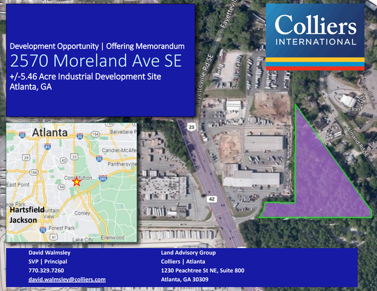 Primary Photo Of 2570 Moreland SE ave, Atlanta Land For Sale