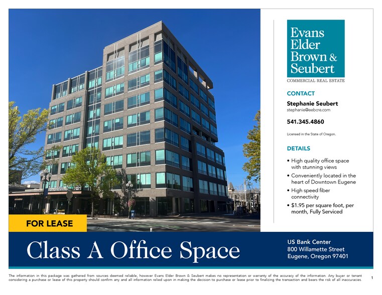 More Photos Of 800 Willamette St, Eugene Office For Lease