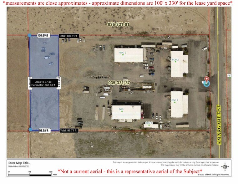 More Photos Of 800 Margaret St, Pahrump Manufacturing For Lease