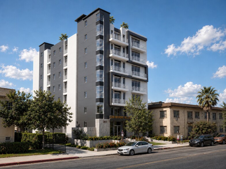 Primary Photo Of 2811 San Marino St, Los Angeles Land For Sale