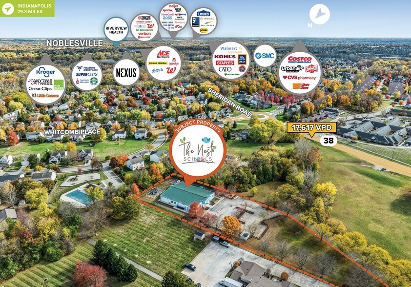 Primary Photo Of 250 S Harbour Dr, Noblesville Daycare Center For Sale