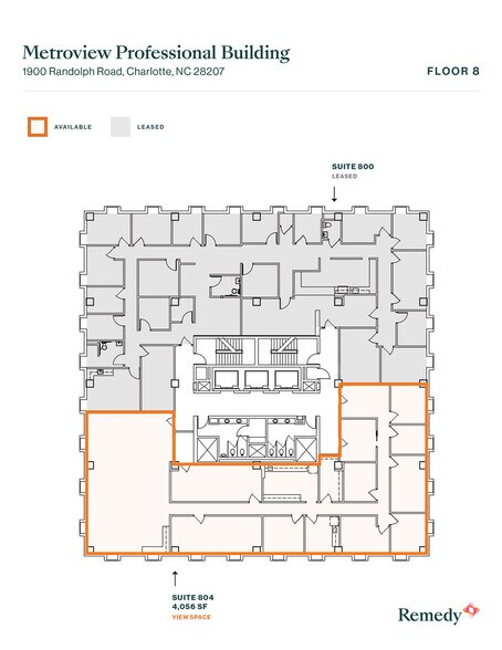 More Photos Of 1900 Randolph Rd, Charlotte Medical For Lease