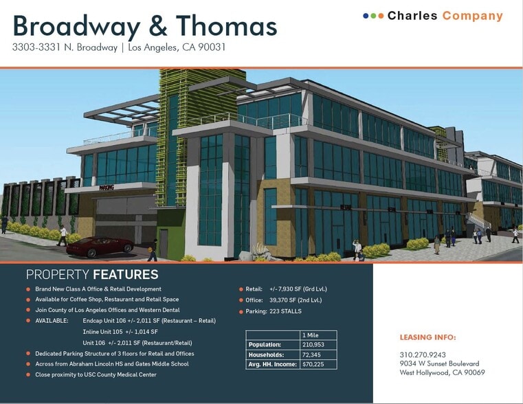 Primary Photo Of 3331 N Broadway, Los Angeles Medical For Lease