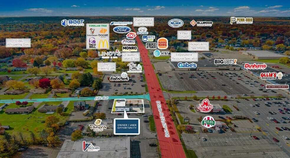 More Photos Of 2370 E State St, Hermitage Service Station For Sale