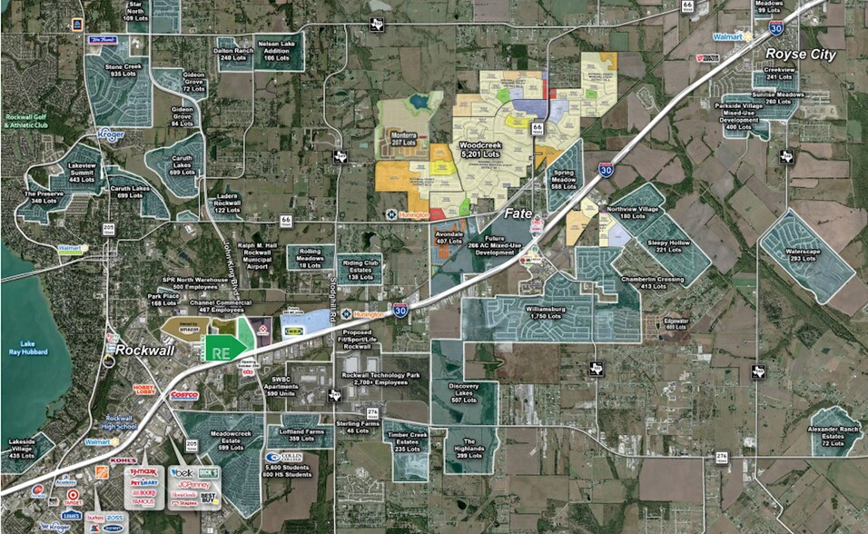 More Photos Of NWQ I-30 and John King Blvd, Rockwall General Retail For Lease