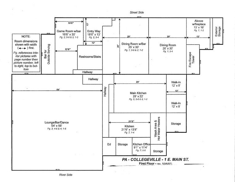 More Photos Of 1 E Main St, Collegeville Restaurant For Sale