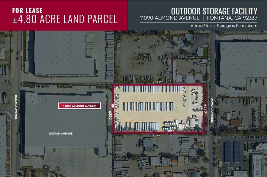 More Photos Of 11184 Almond Ave, Fontana Land For Lease