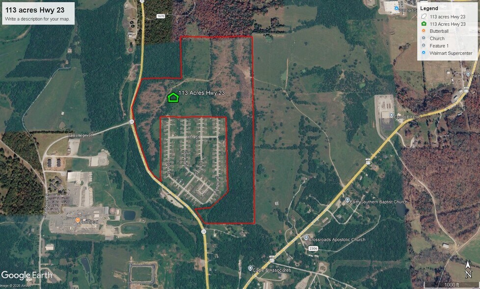 Primary Photo Of 360 Colton St, Huntsville Land For Sale