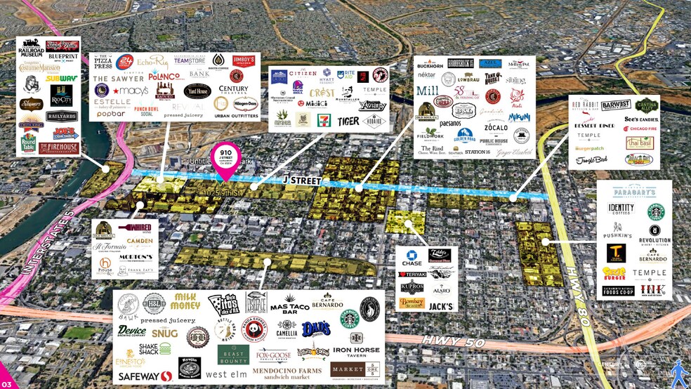 More Photos Of 910 J St, Sacramento Storefront For Lease