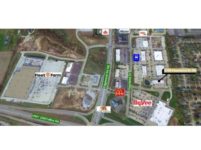More Photos Of 5100 Fountains Dr NE, Cedar Rapids Storefront For Lease