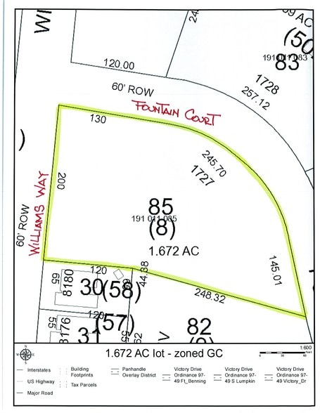 More Photos Of 1727 Fountain Ct, Columbus Land For Lease