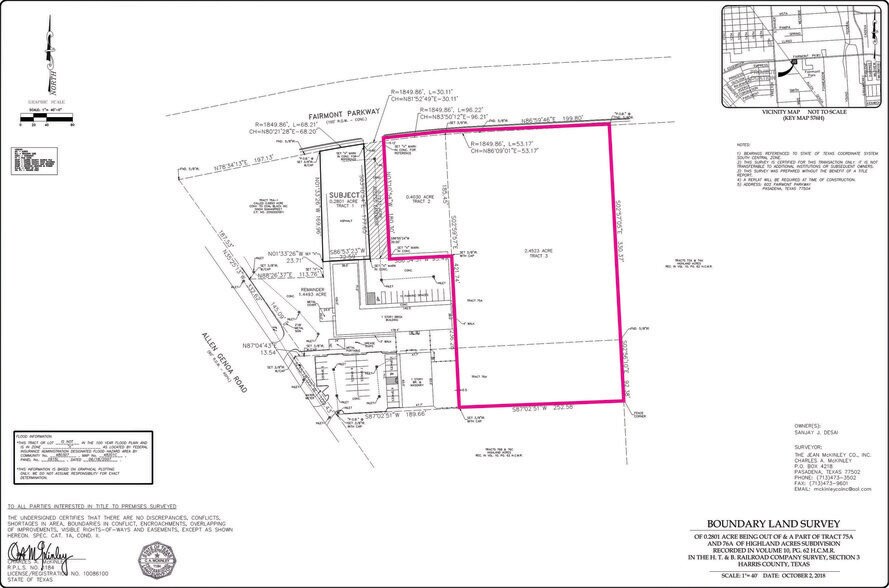 More Photos Of 602 Fairmont Pky, Pasadena Land For Sale