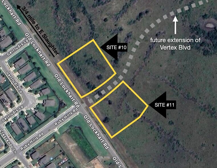 More Photos Of East Slaughter Lane Ln @ Vertex Blvd, Austin Land For Sale