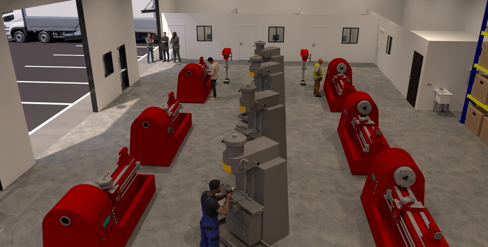 More Photos Of 71 N Kings Chapel Dr, Troy Light Manufacturing For Lease