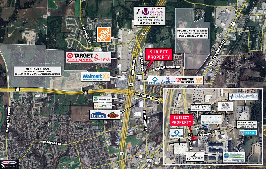 More Photos Of 3415 N Loy Lake Rd, Sherman Medical For Sale