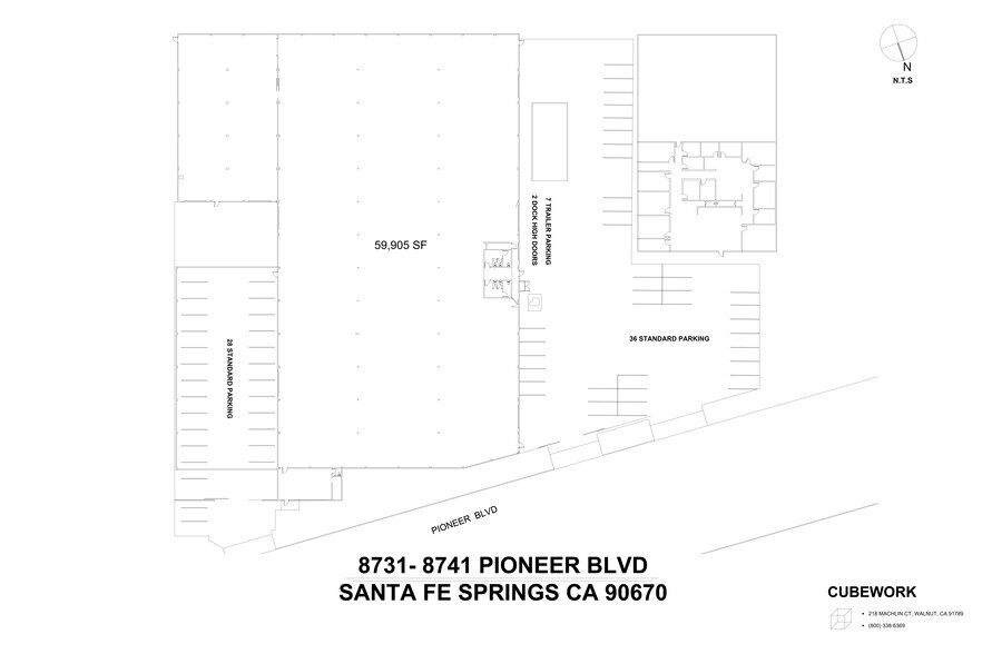 More Photos Of 8731 & 8741 Pioneer Blvd, Santa Fe Springs Warehouse For Lease