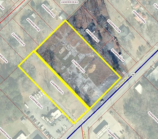 Primary Photo Of 755 Anderson St, Belton Land For Sale