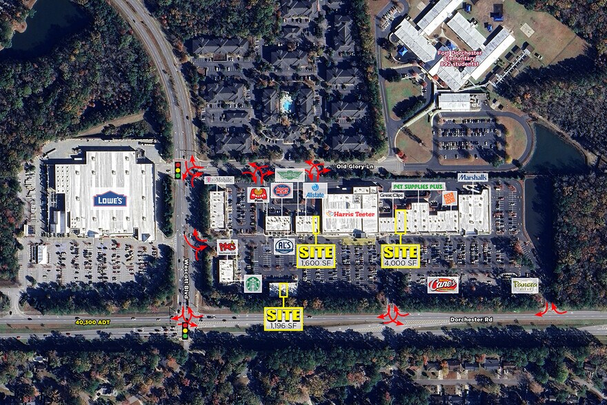 More Photos Of 9500 Dorchester Rd, Summerville Unknown For Lease