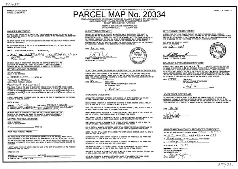 More Photos Of 157 N Rancho Ave, San Bernardino Land For Lease