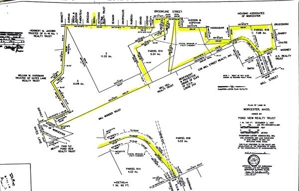 More Photos Of 160 Brookline St, Worcester Land For Sale