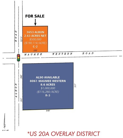 More Photos Of 3653 Albon Rd, Monclova Land For Sale