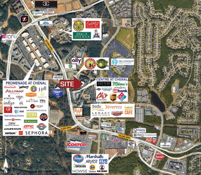 More Photos Of 17300 Chenal Pky, Little Rock Office For Lease