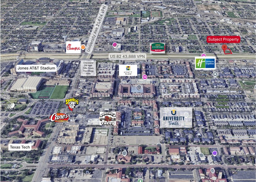 Primary Photo Of 311 & 313 Avenue U, Lubbock Land For Sale