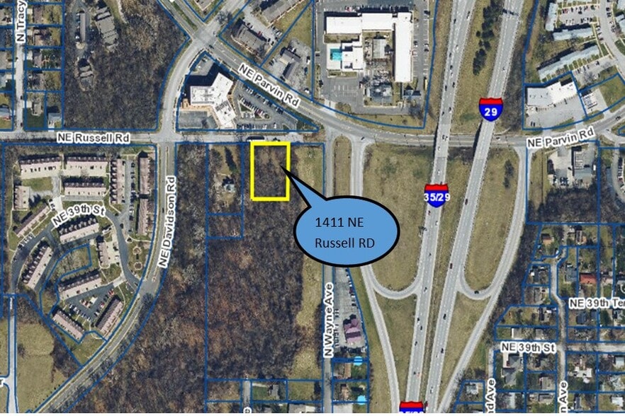 Primary Photo Of 1411 Russell Rd, Kansas City Land For Sale