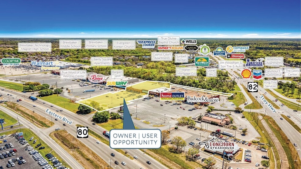 More Photos Of 4035 Eastern Blvd, Montgomery Storefront For Lease