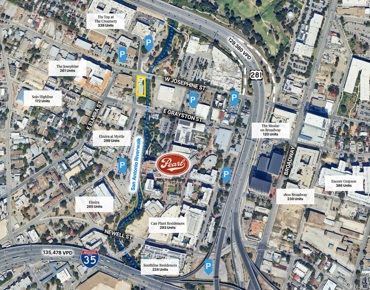 More Photos Of 102 W Josephine St, San Antonio Storefront Retail Office For Lease