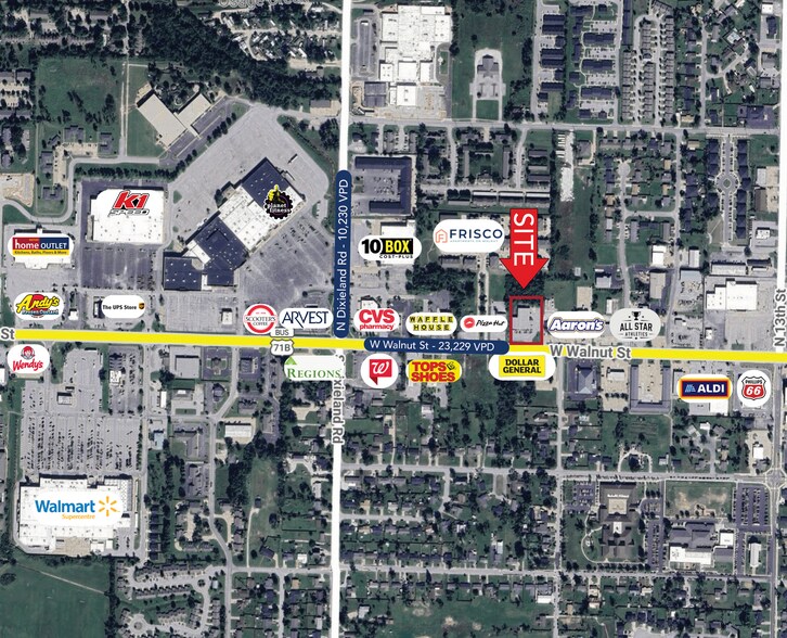 More Photos Of 1519 W Walnut St, Rogers General Retail For Lease