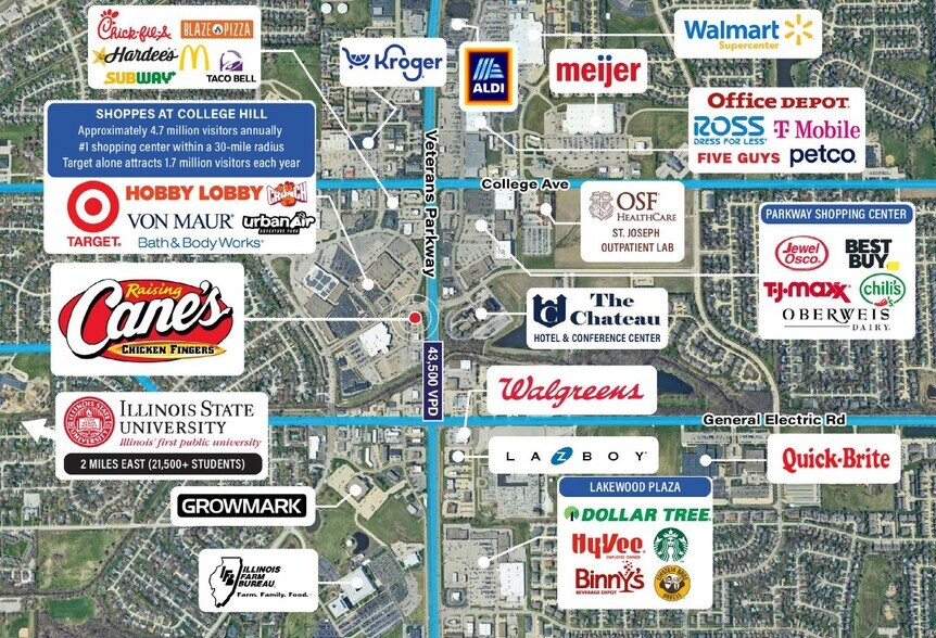 More Photos Of 311 S Veterans Pky, Normal Fast Food For Sale