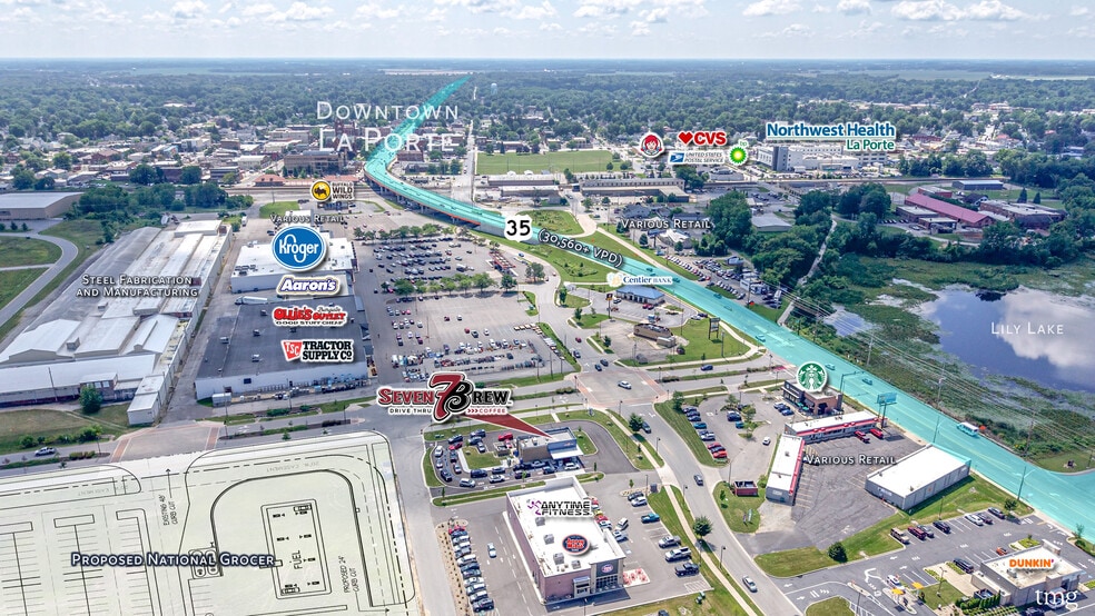 More Photos Of 151 Newporte Blvd, La Porte Freestanding For Sale