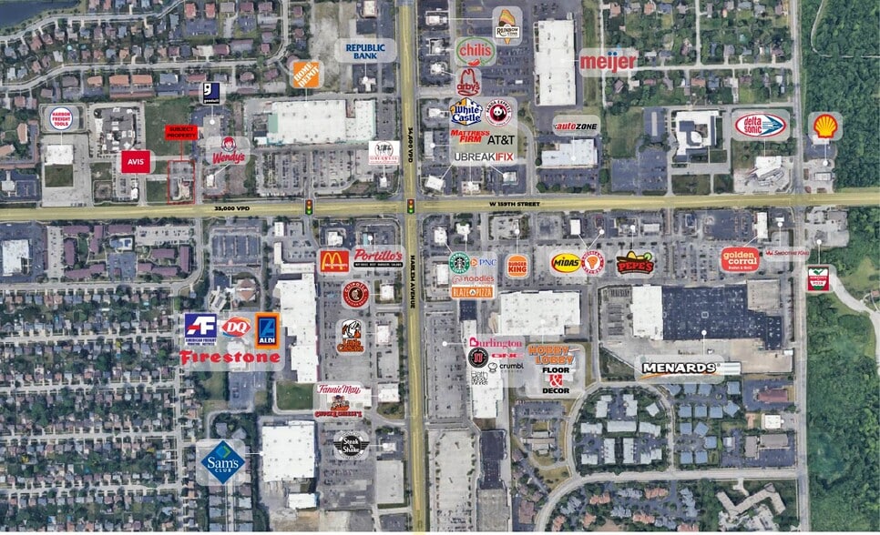 More Photos Of 7402 W 159th St, Orland Park Fast Food For Lease