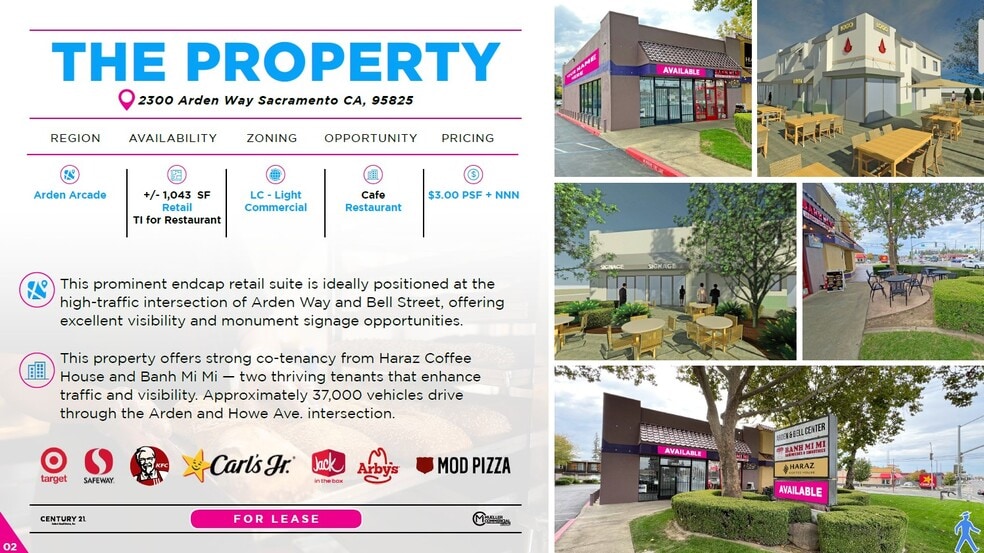 More Photos Of 2300-2304 Arden Way, Sacramento Unknown For Lease