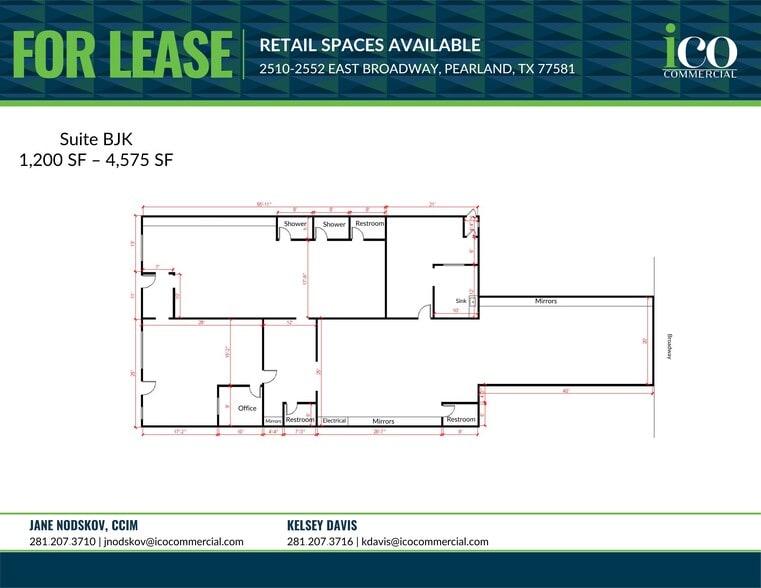 More Photos Of 2514-2550 E Broadway St, Pearland Unknown For Lease