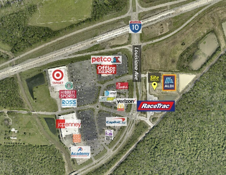 More Photos Of 3200 Louisiana Ave, Lafayette Land For Lease