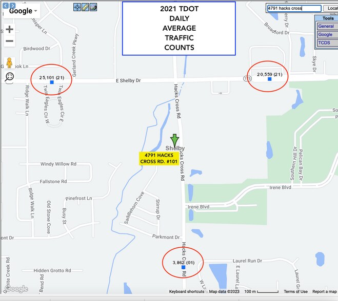 More Photos Of 4791 Hacks Cross Rd, Memphis Service Station For Lease