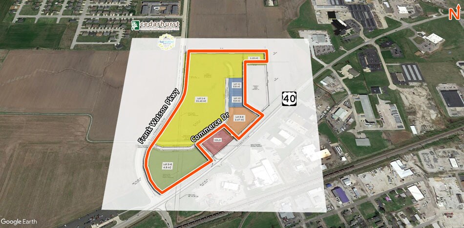 More Photos Of U.S. Hwy 40 & Commerce Ln, Highland Land For Sale